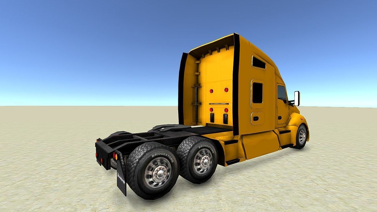 Truck Pack  2020 Collection Low-poly 3D model_2