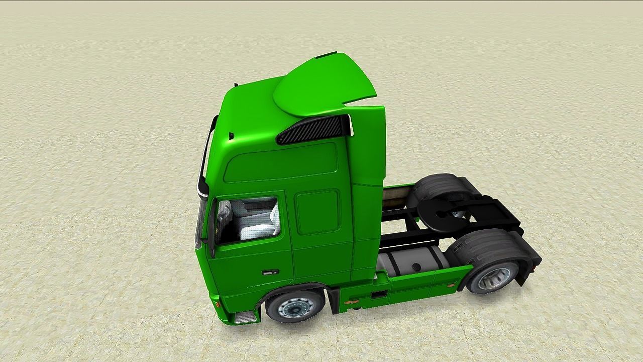 Truck Pack  2020 Collection Low-poly 3D model_25