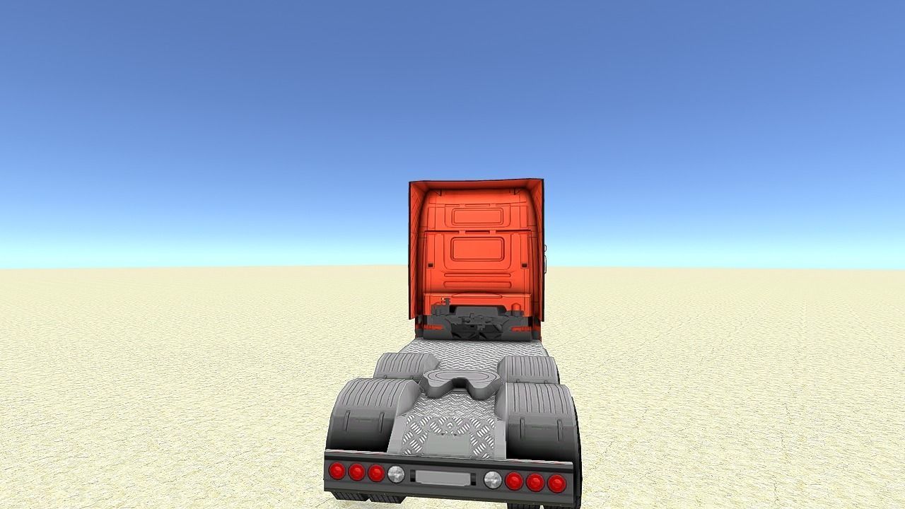 Truck Pack  2020 Collection Low-poly 3D model_38