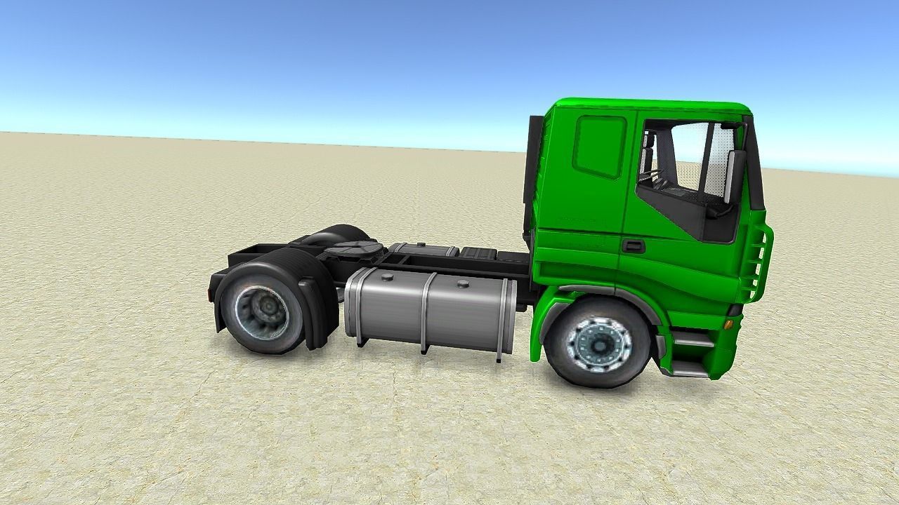 Truck Pack  2020 Collection Low-poly 3D model_33