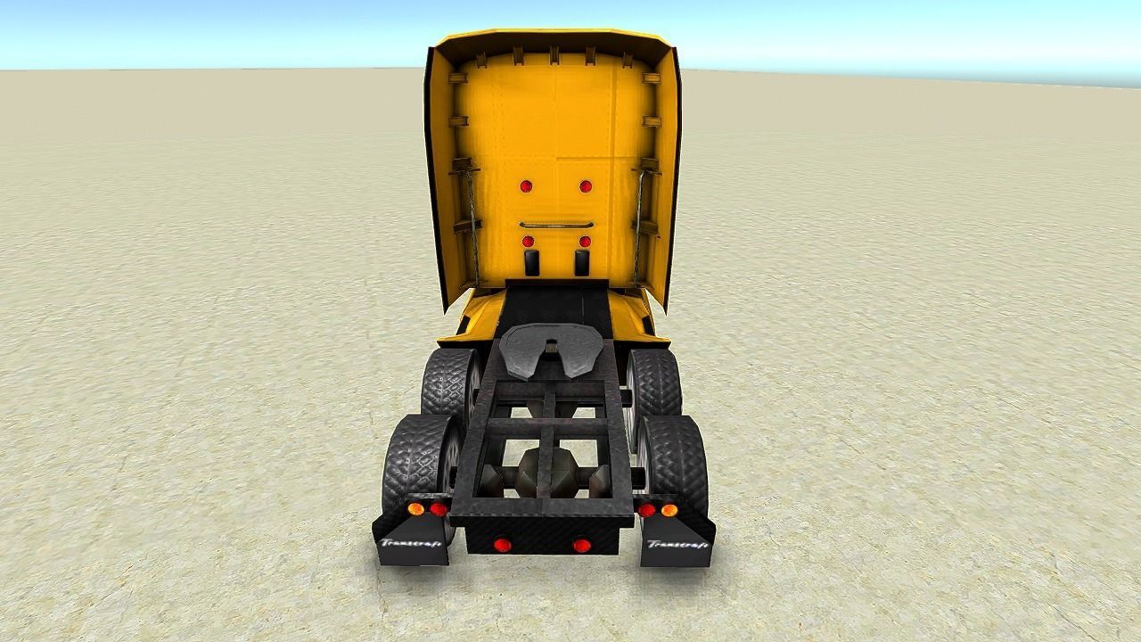 Truck Pack  2020 Collection Low-poly 3D model_5