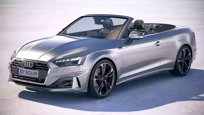 Audi A5 Cabrio 2020 3D model