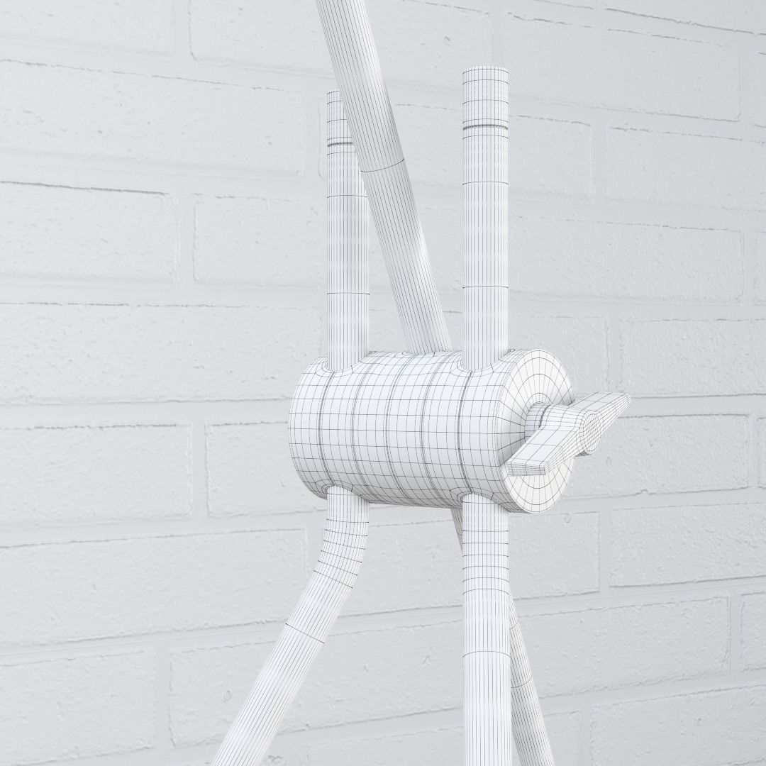 Modern Floor Lamp - Cliff Floor 3D model_5