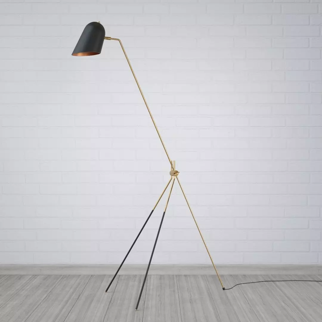 Modern Floor Lamp - Cliff Floor 3D model_0