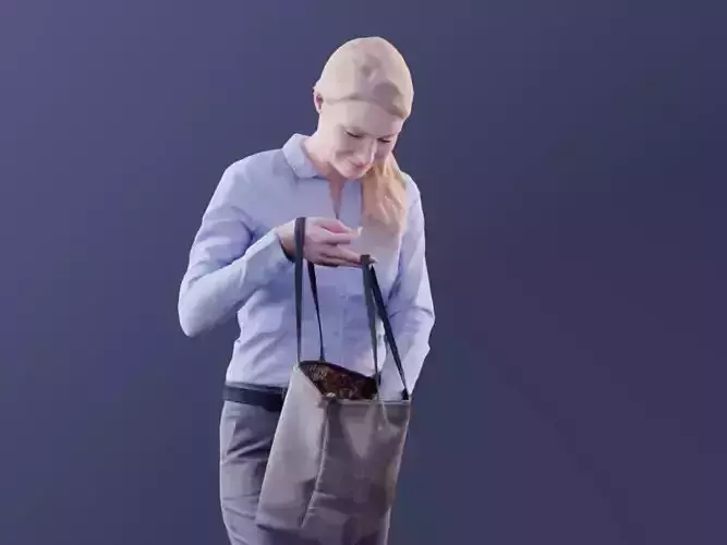 Kim 10173 - Standing Business Woman