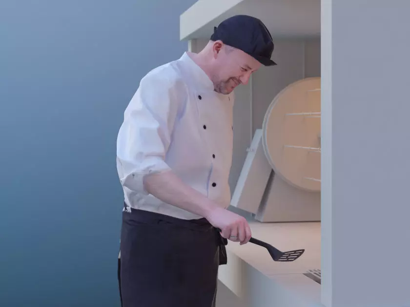 Max 10171 - Standing Cook Low-poly 3D model_0