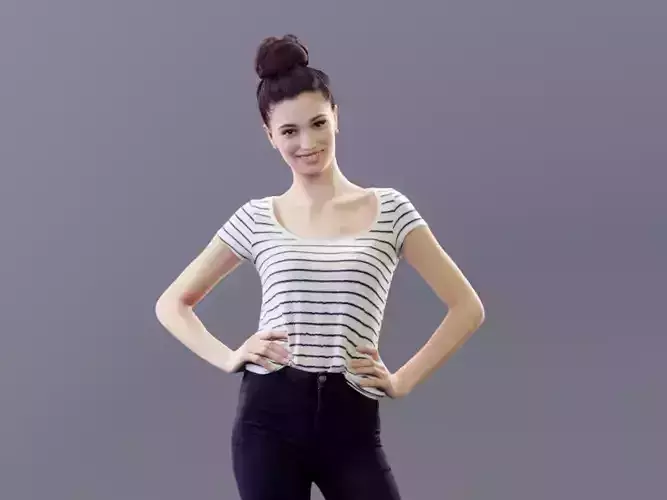 Myriam 10156 - Standing Casual Girl