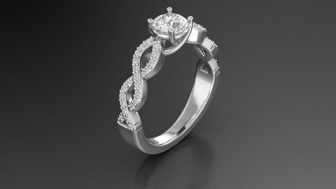 Ring infinito 3D print model