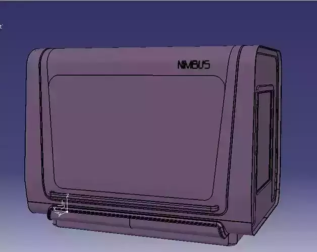 Hamilton Nimbus 3D print model