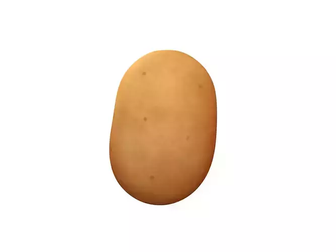 Potato 3D model