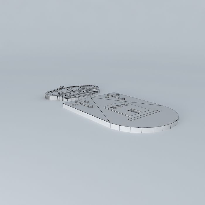 Shield Torremocha 3D Free 3D model_3