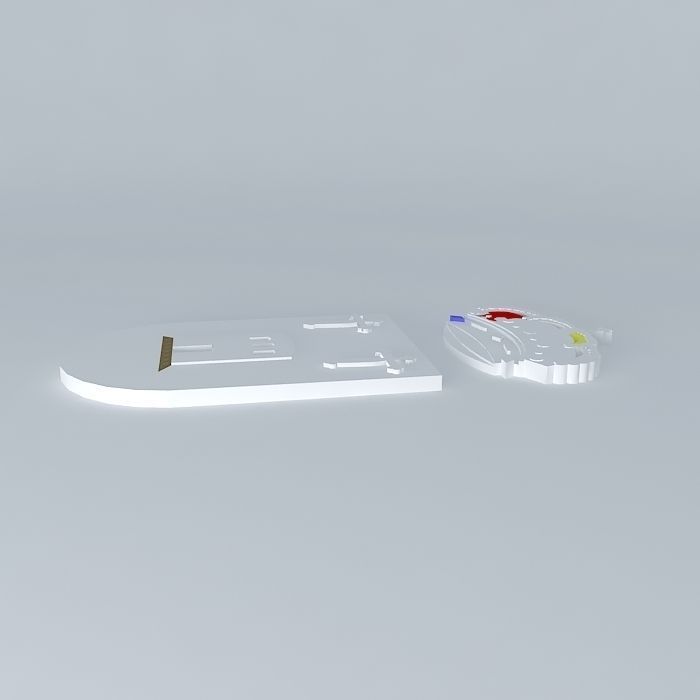 Shield Torremocha 3D Free 3D model_2