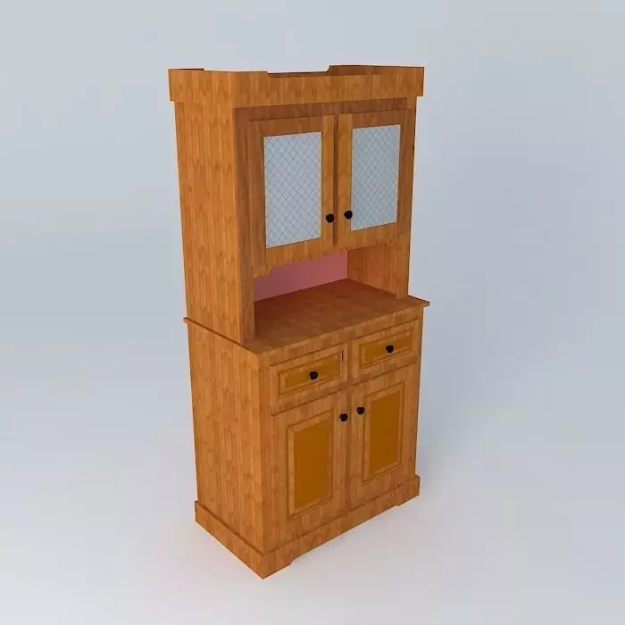 Dining Room Hutch Grandmas Free 3D model