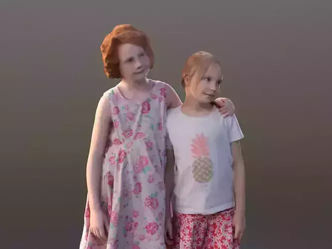 Mila Lilly 10195 - Standing Children