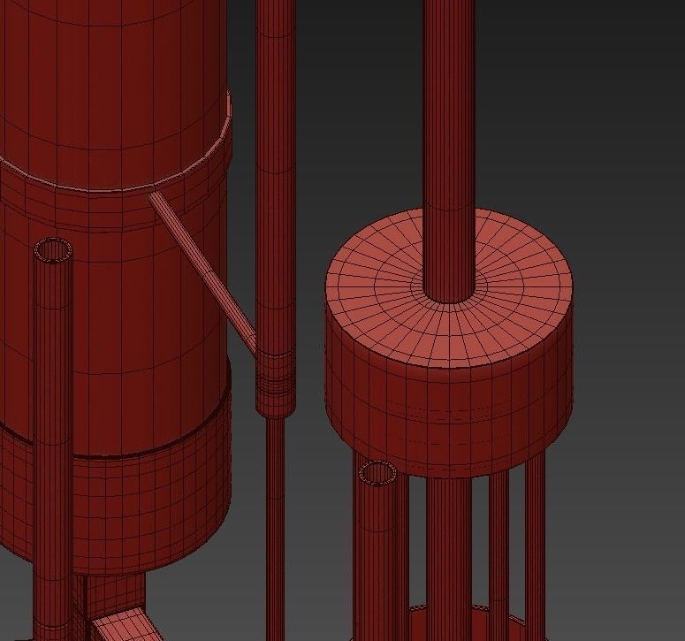 Loft Industry 3D model_8