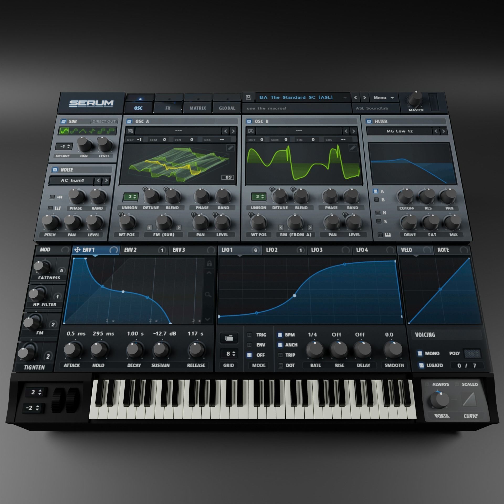 Serum Synthesizer Model 3D model_2