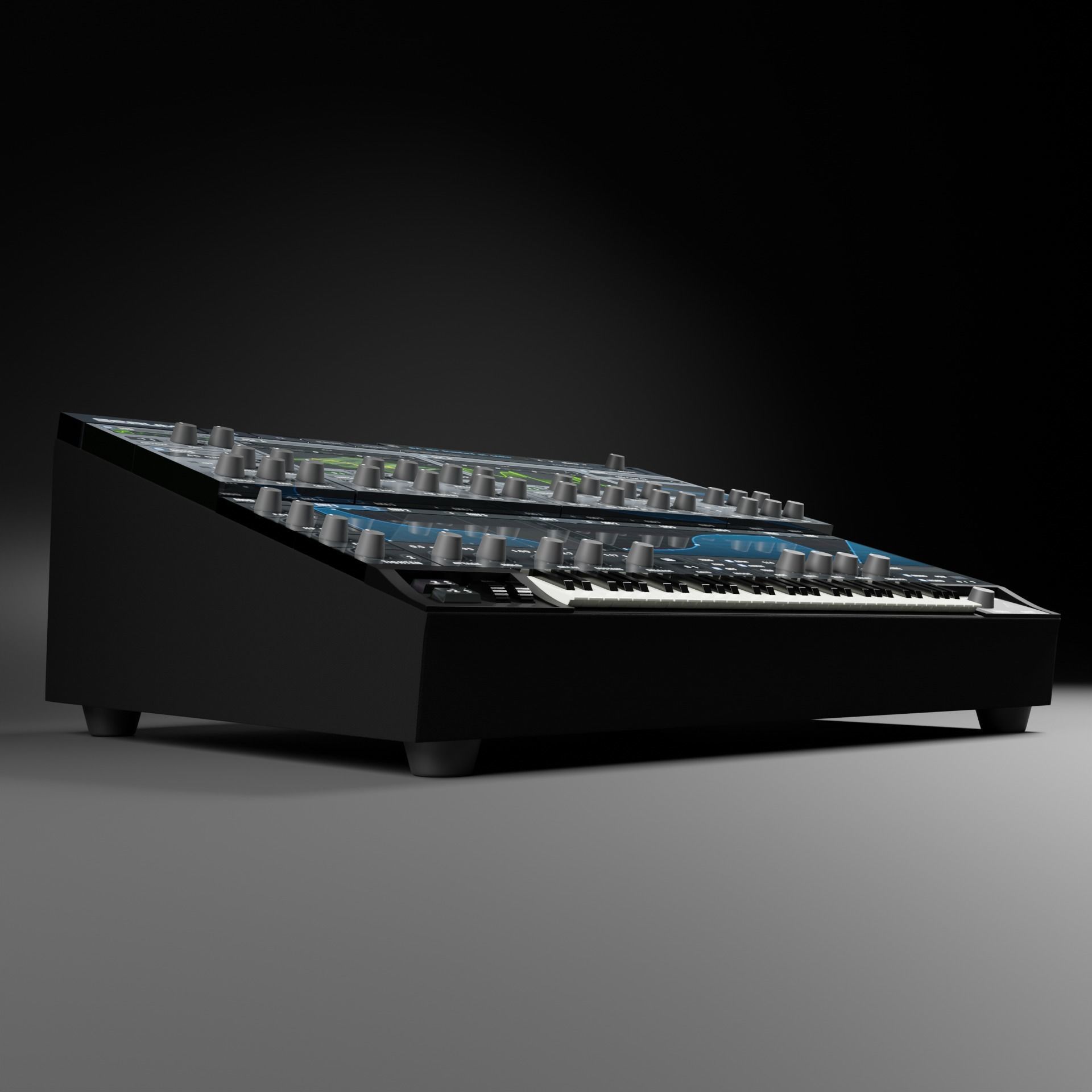 Serum Synthesizer Model 3D model_4