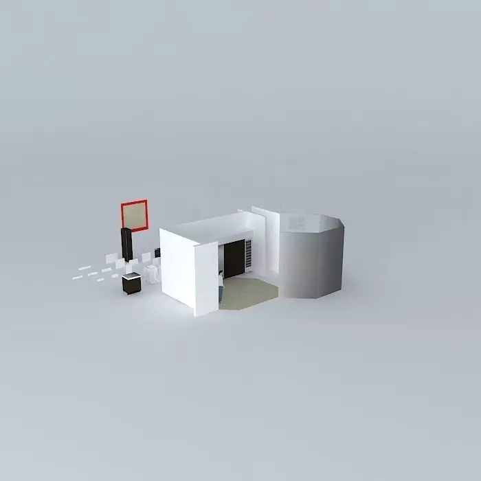 kitchen 2 interior design Free 3D model