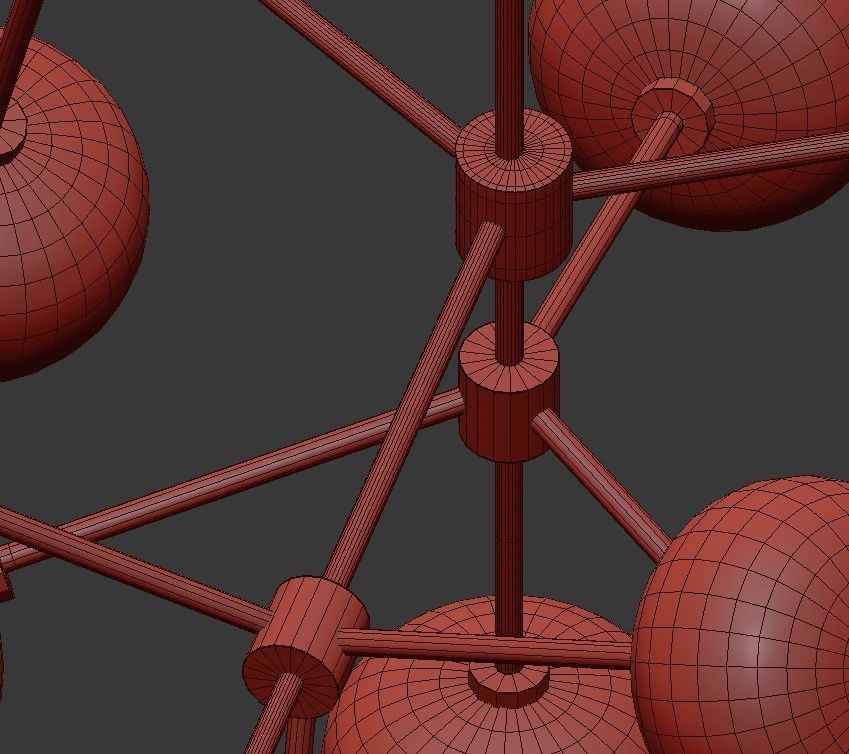 Pendant Lights  NABILA CHANDELIER 3D model_6