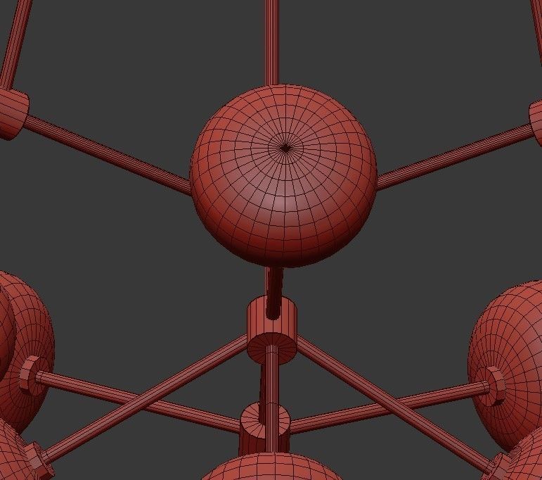 Pendant Lights  NABILA CHANDELIER 3D model_4