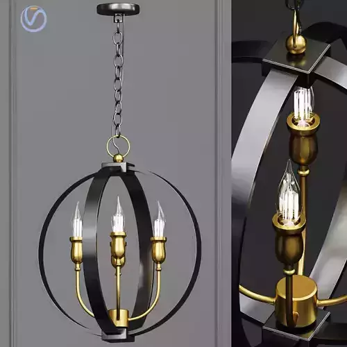 Olivier Frosted Gold Candles