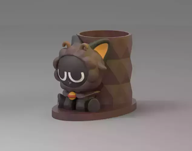 12 constellations - Capricorn - pen holder