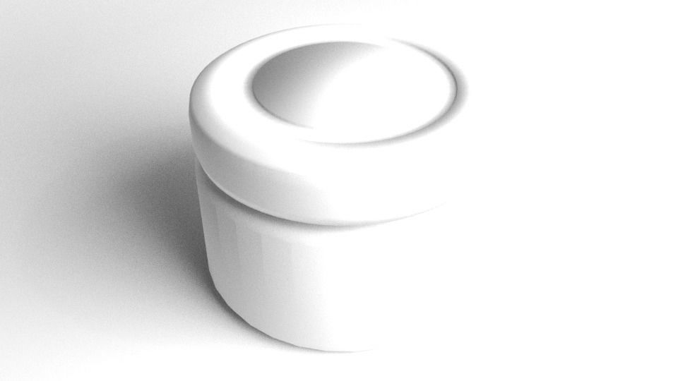 Low Jar 3D model_3