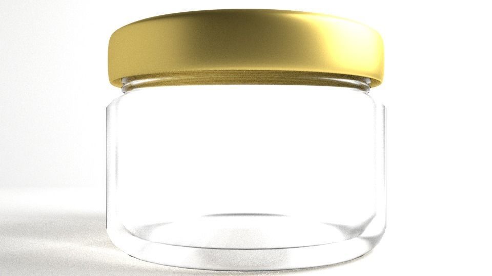 Low Jar 3D model_1
