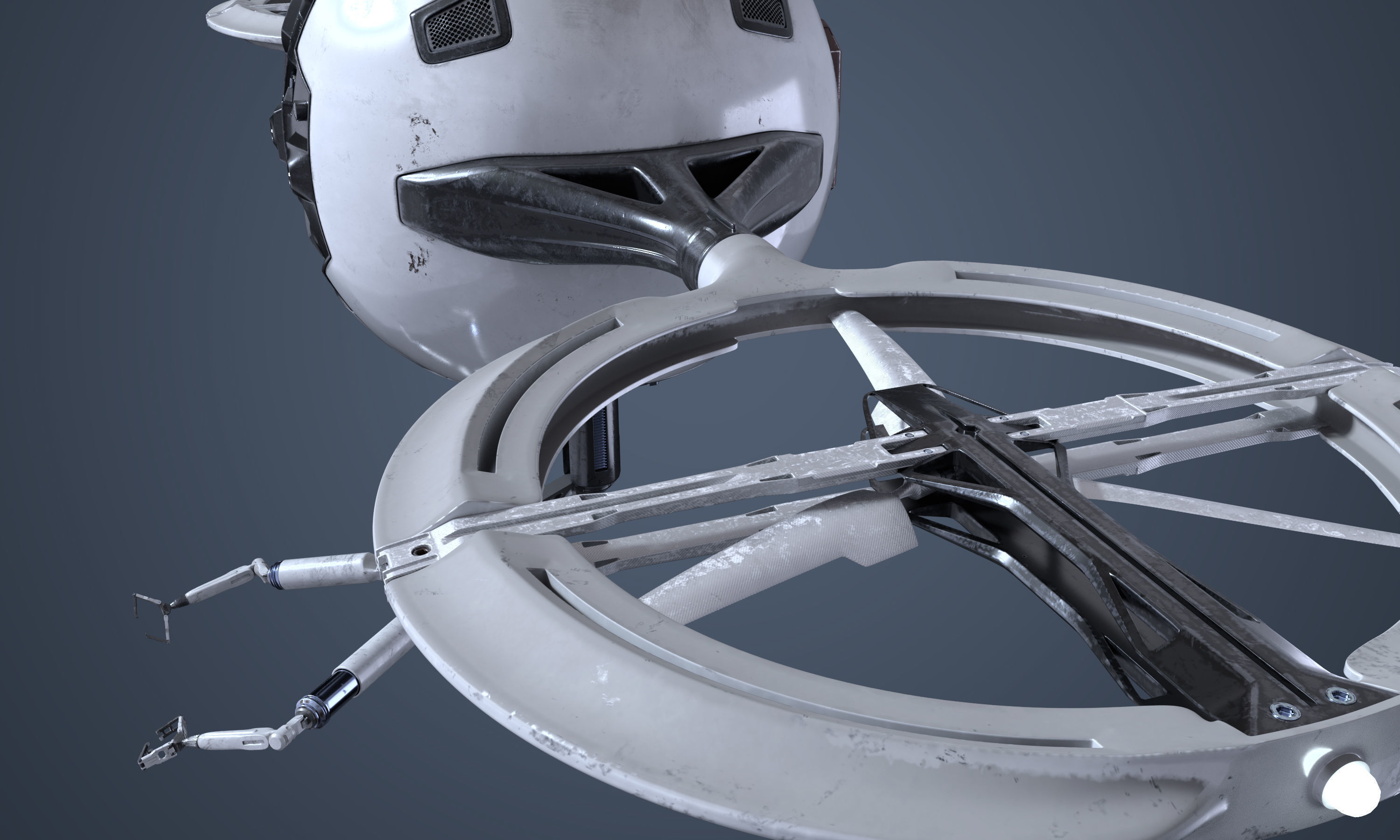 Maintenance Drone Mk1 Used Look 3D model_5