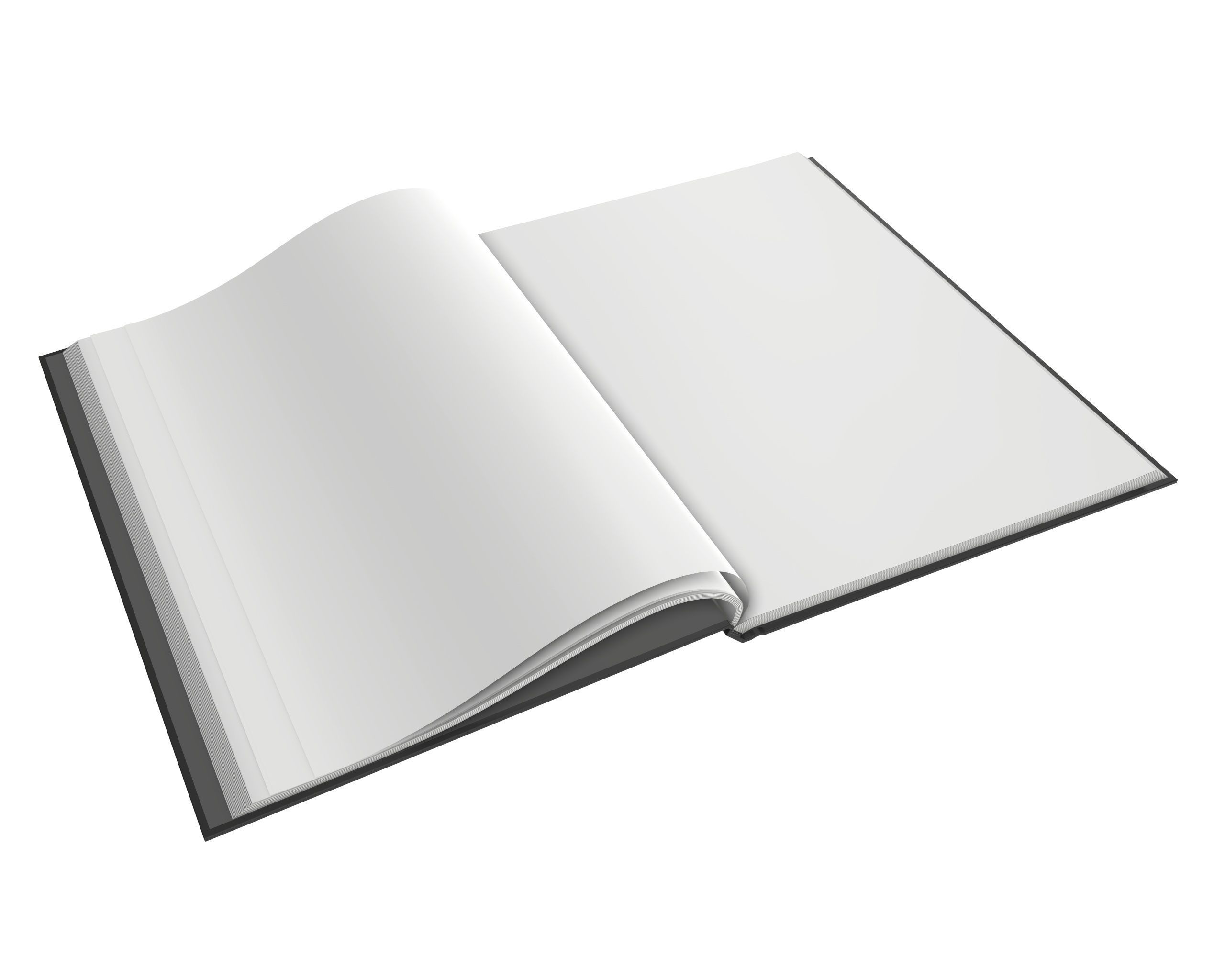 Albums A4 A5 size hardcover for mock-up 3D Model Collection_19