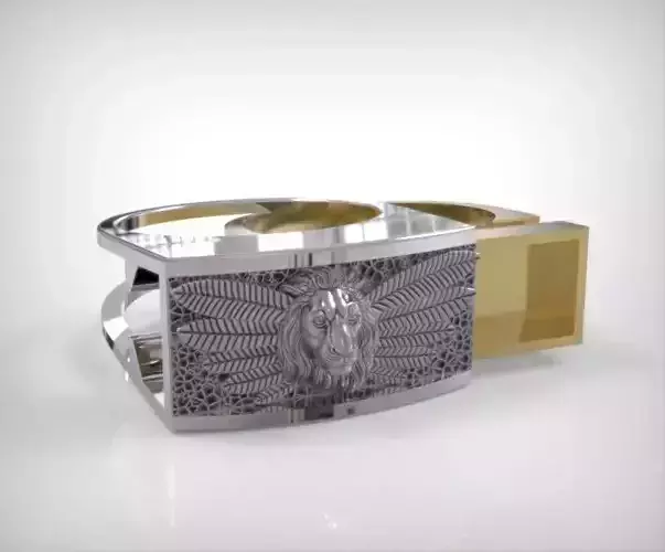 0571 Lion Ring - Secret Compartiment  