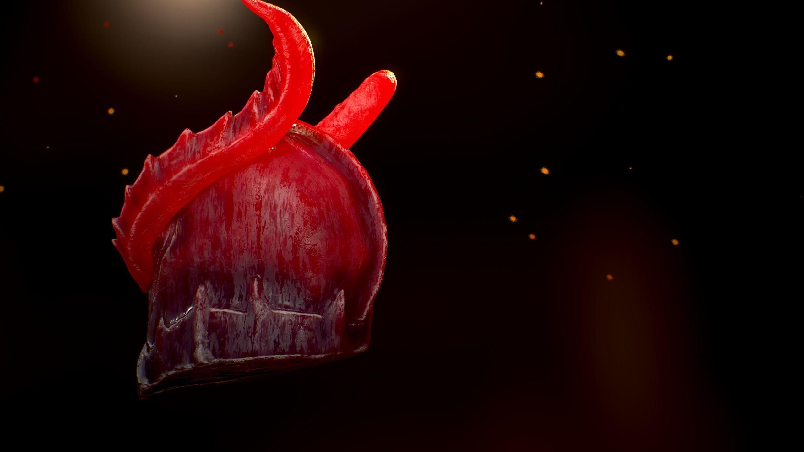 Nova Helmet Low-poly 3D model_7