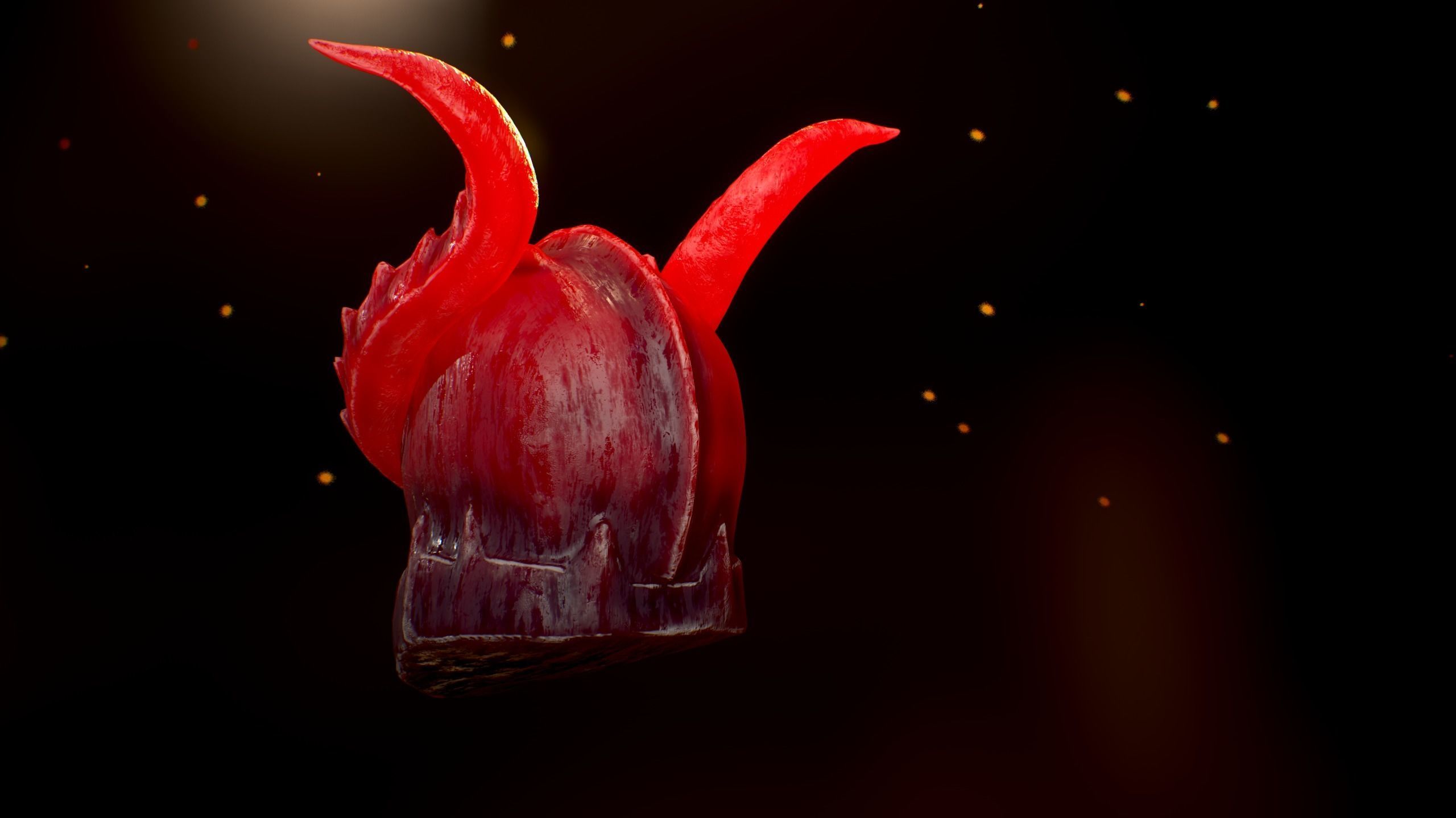 Nova Helmet Low-poly 3D model_6