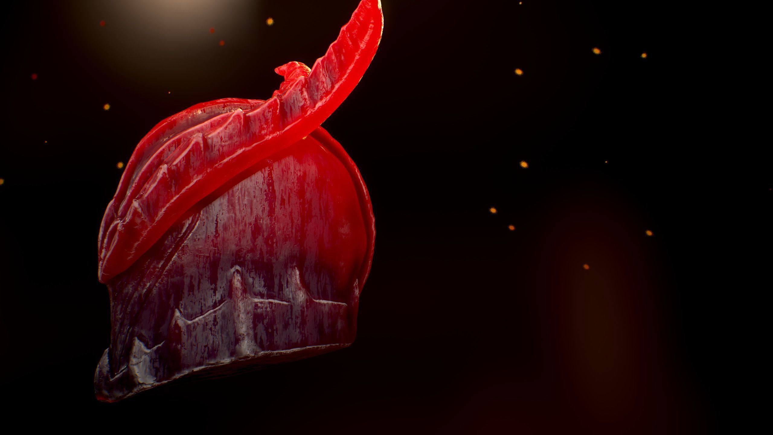 Nova Helmet Low-poly 3D model_8