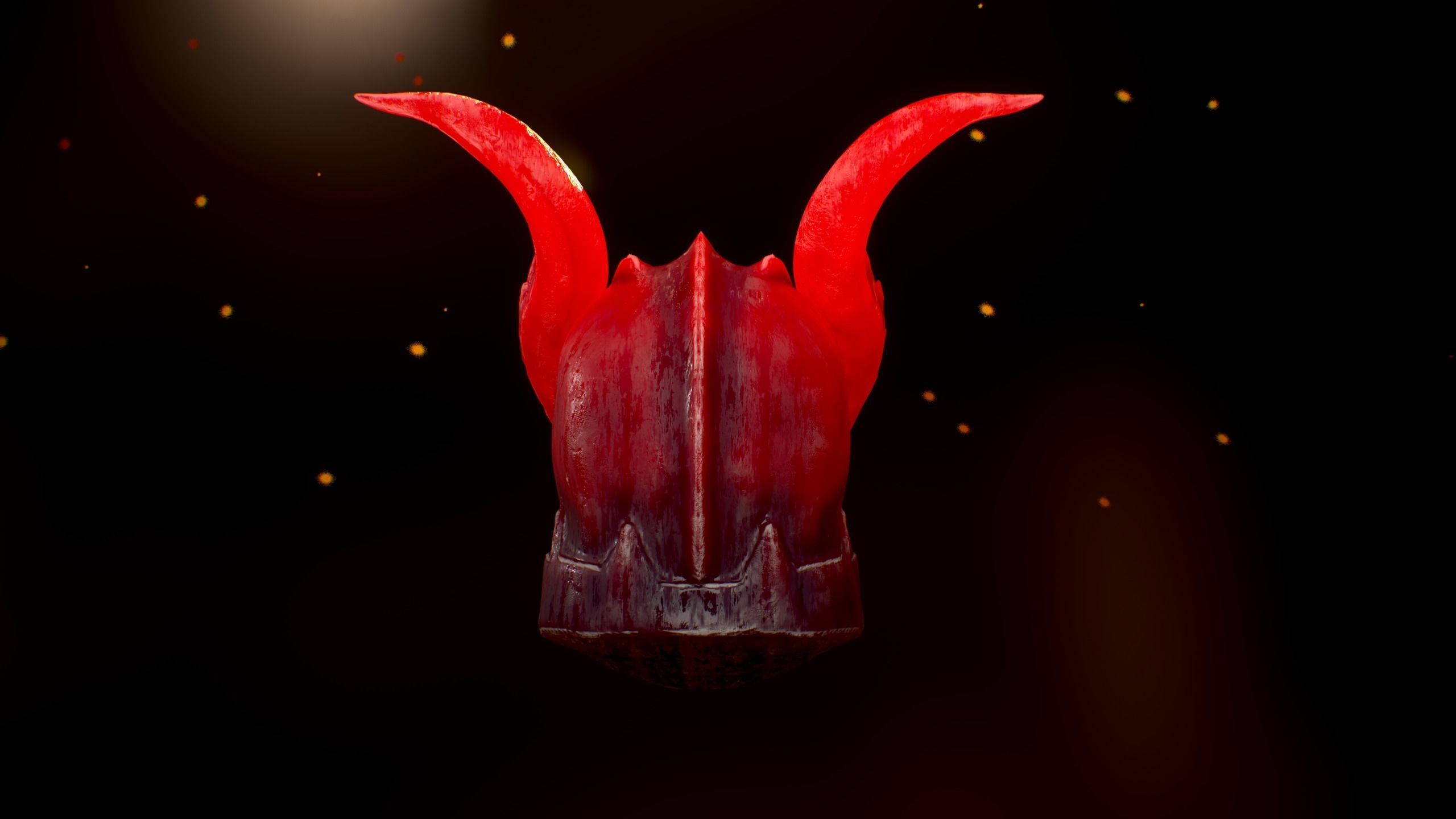 Nova Helmet Low-poly 3D model_5