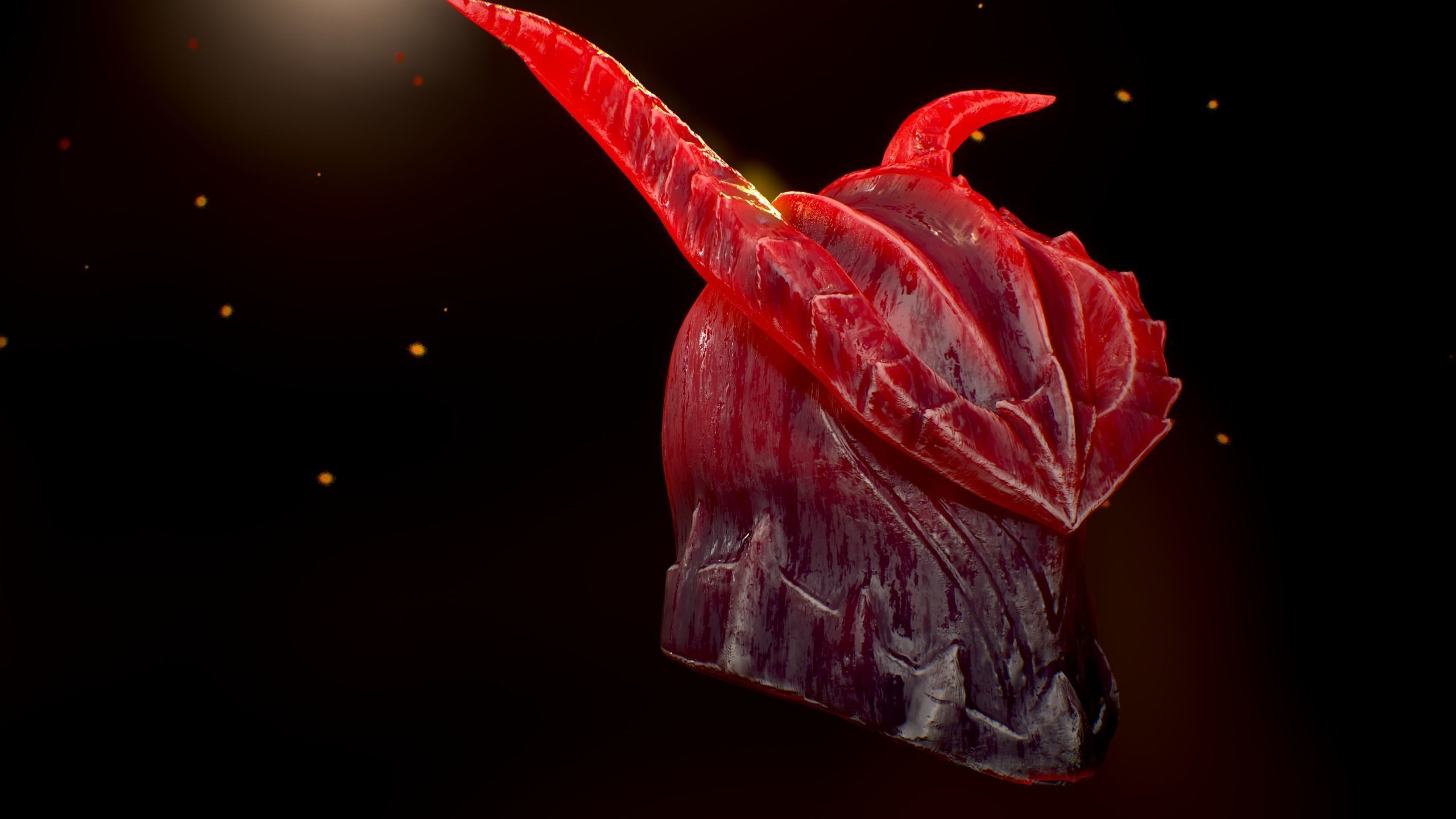 Nova Helmet Low-poly 3D model_1