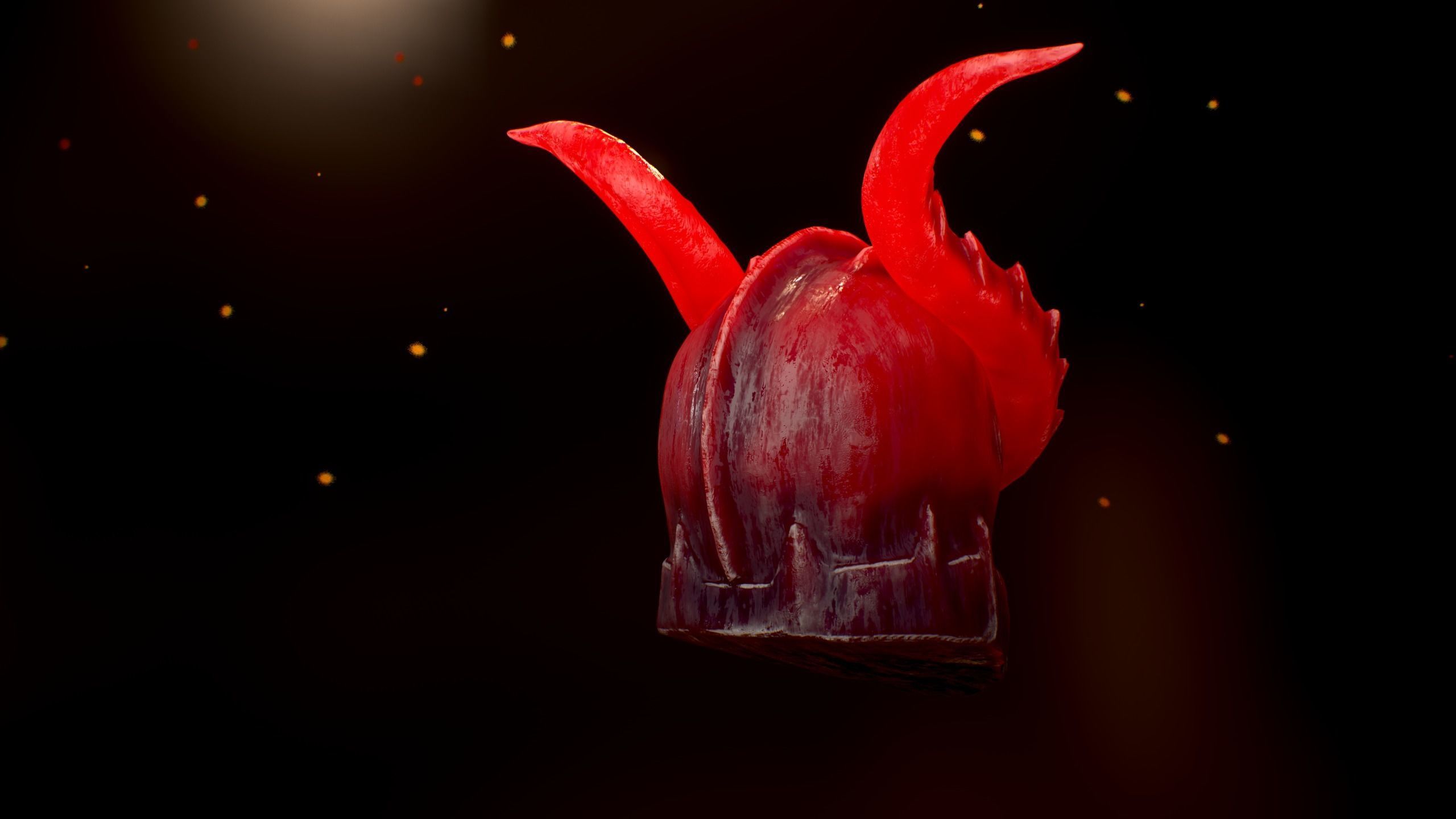 Nova Helmet Low-poly 3D model_4