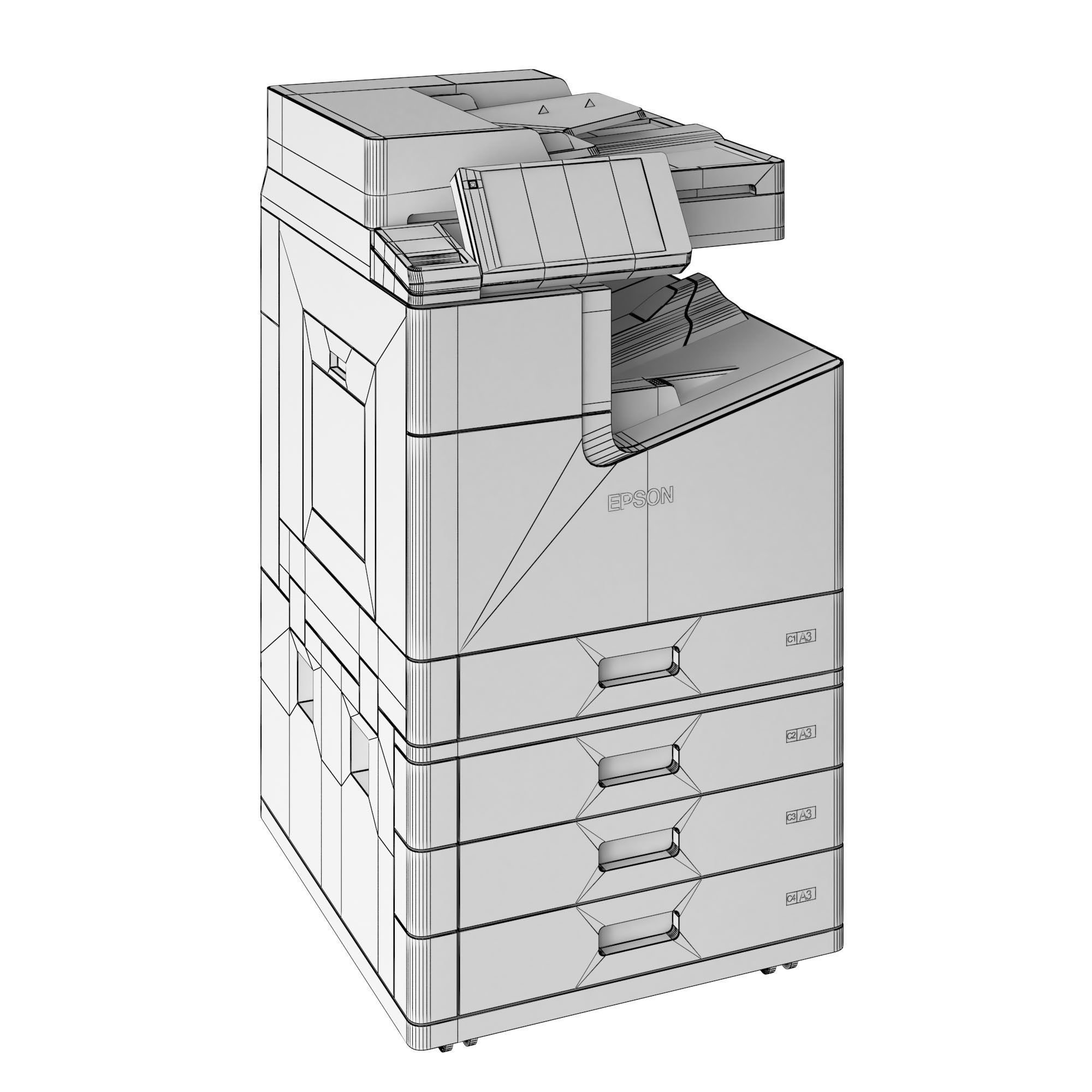 Epson WorkForce Enterprise 3D model_4