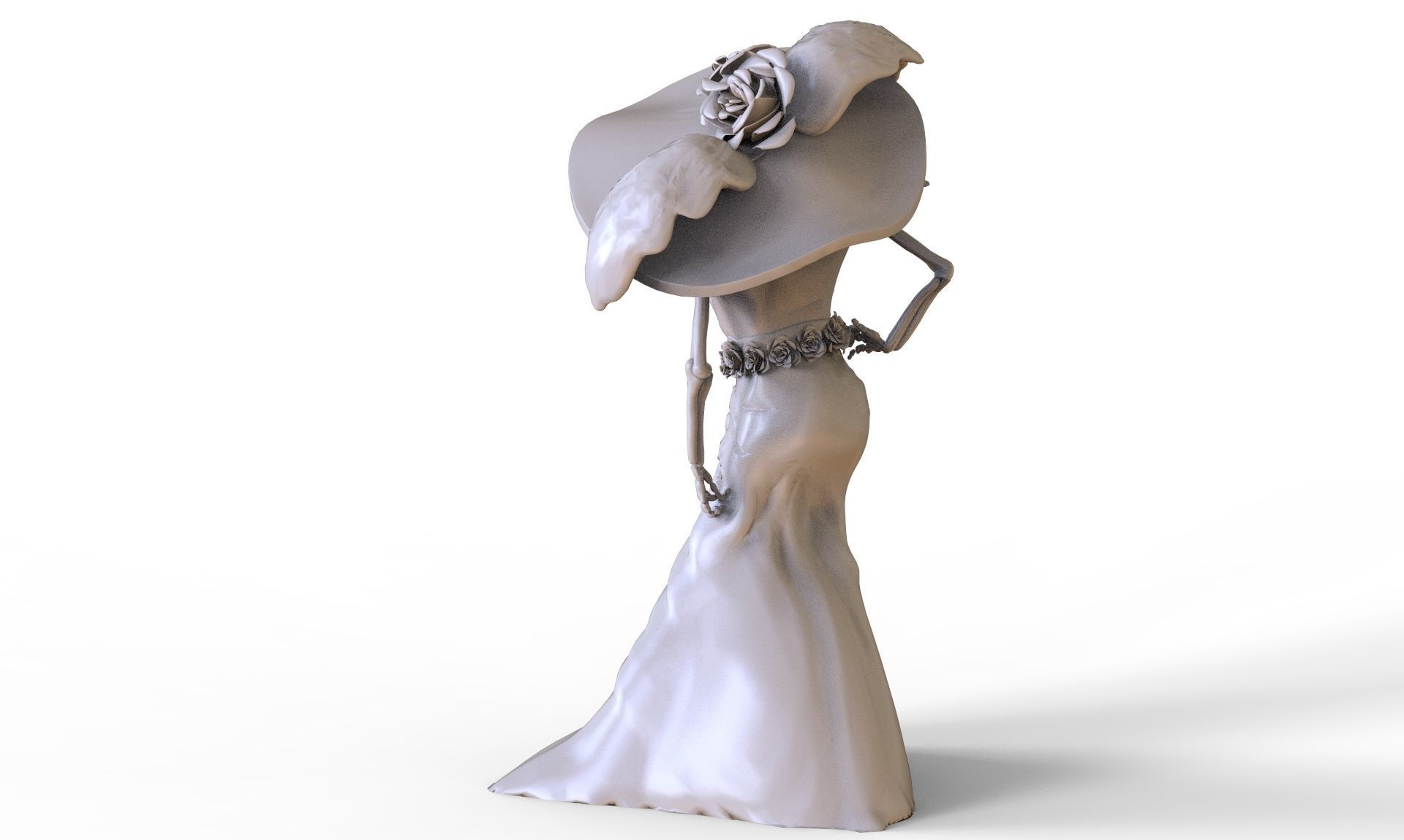 La Catrina 3D print model_2