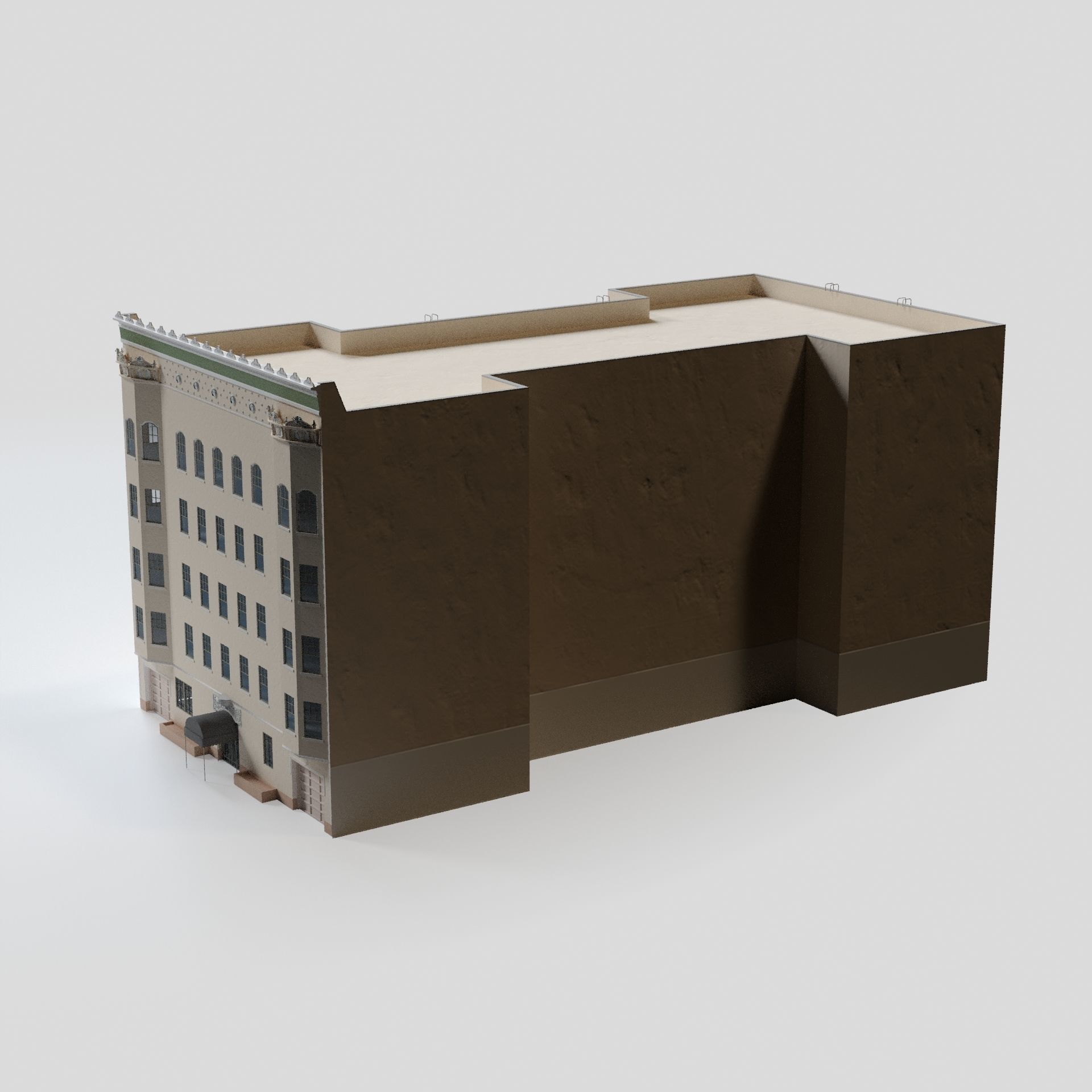 San Francisco Page St Building 3 3D model_2