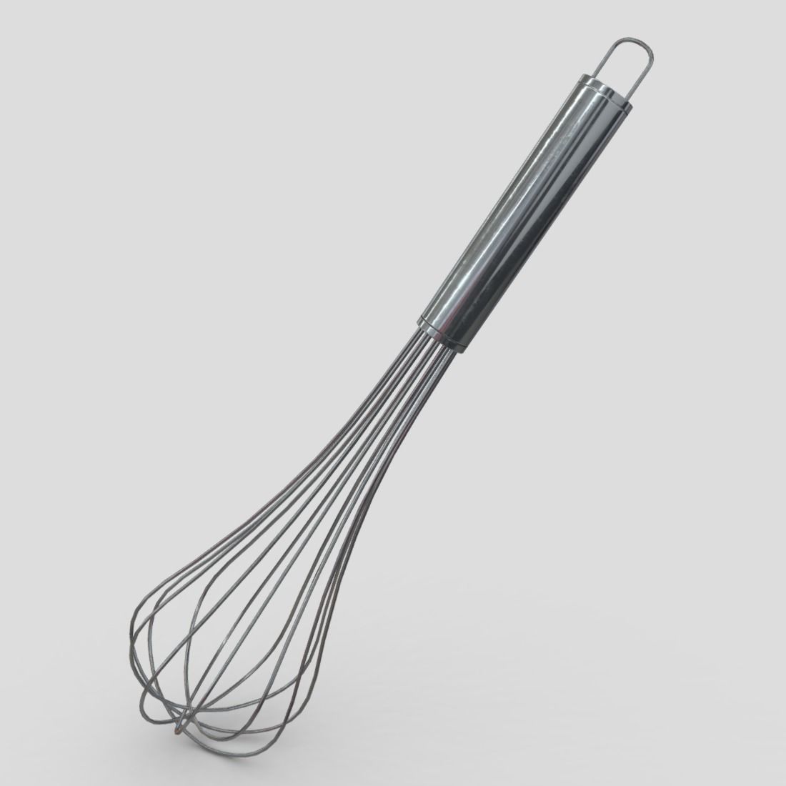 Whisk Low-poly 3D model_2