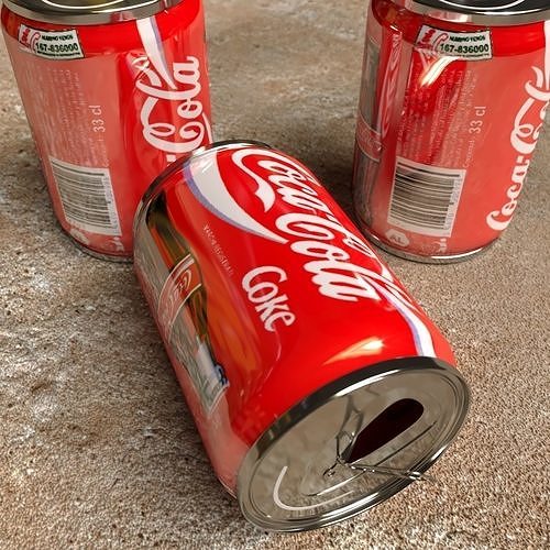 Coca Cola Can Free 3D model