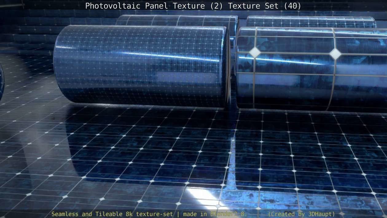 Photovoltaic Panel Texture 2 - Texture Set 40 Texture_40