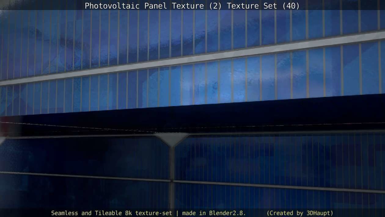 Photovoltaic Panel Texture 2 - Texture Set 40 Texture_59