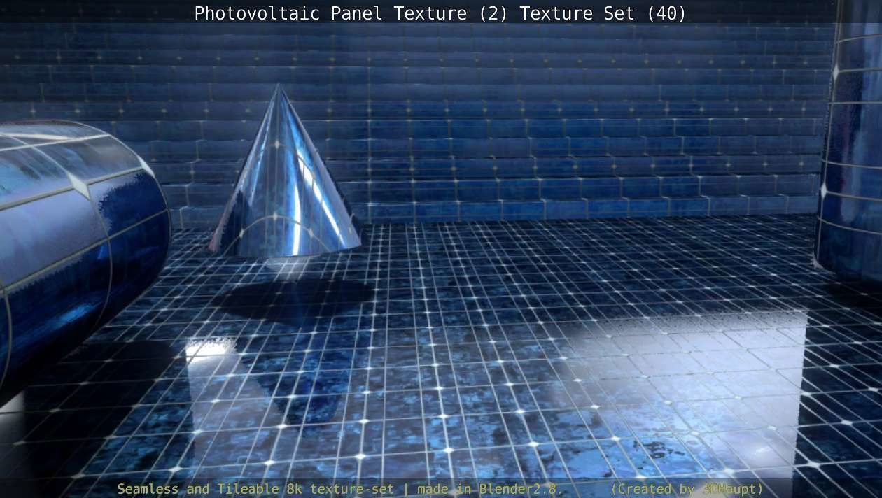 Photovoltaic Panel Texture 2 - Texture Set 40 Texture_20