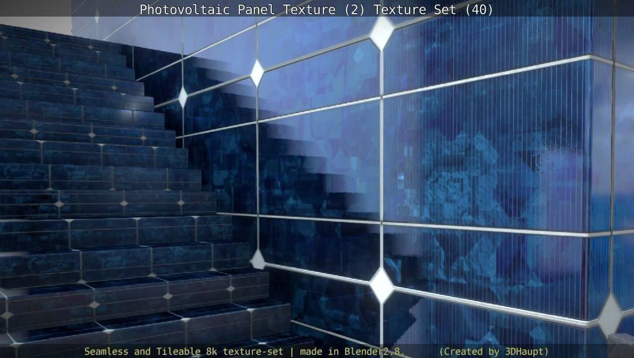 Photovoltaic Panel Texture 2 - Texture Set 40 Texture_26