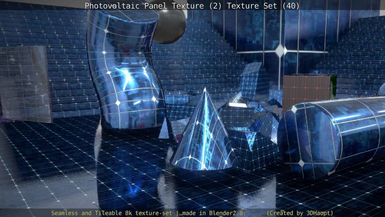 Photovoltaic Panel Texture 2 - Texture Set 40 Texture_37