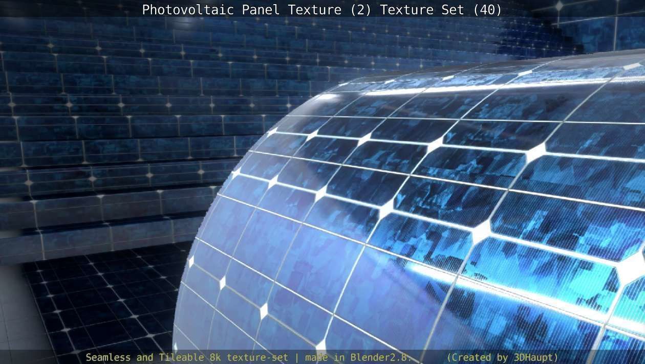 Photovoltaic Panel Texture 2 - Texture Set 40 Texture_70