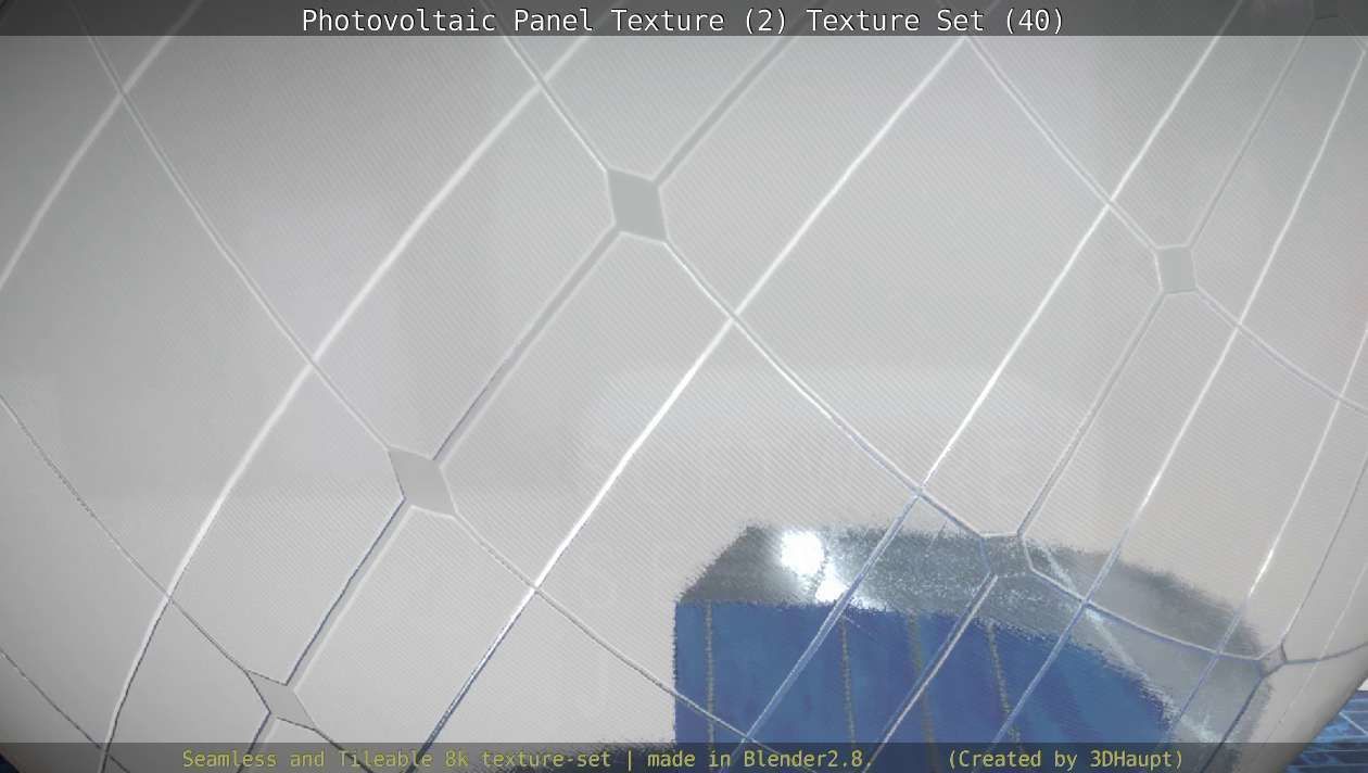 Photovoltaic Panel Texture 2 - Texture Set 40 Texture_115