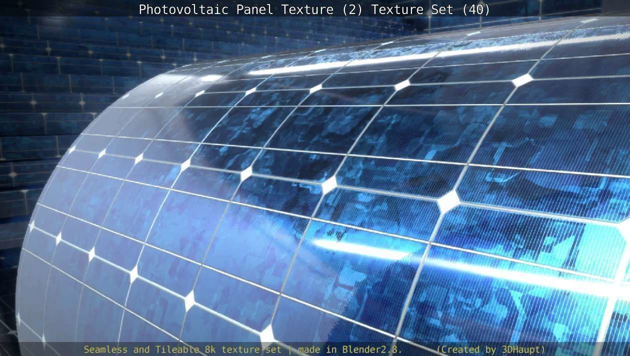 Photovoltaic Panel Texture 2 - Texture Set 40 Texture_25